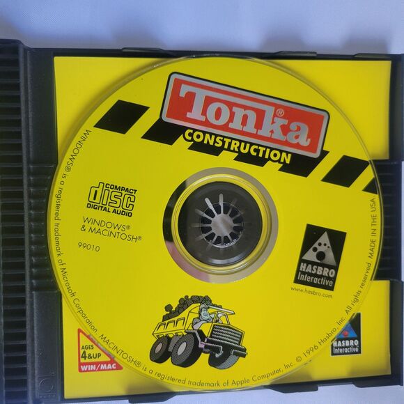 UNTESTED Tonka Construction Video Game on Computer - Picture 7 of 7